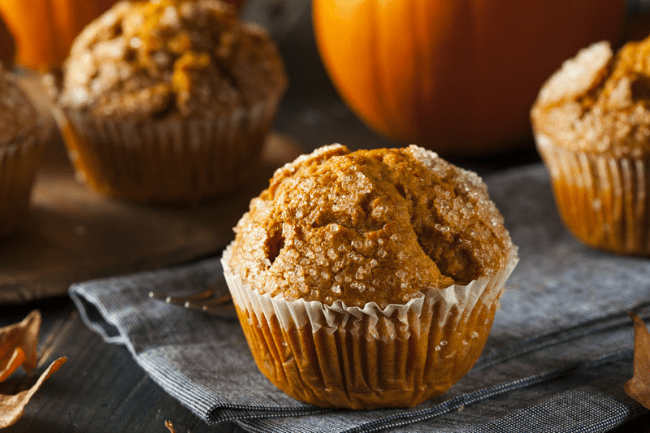 Quick and easy 2 ingredient pumpkin muffins. These pumpkin muffins are low fat, delicious and super easy to make. Great for a quick fall breakfast!