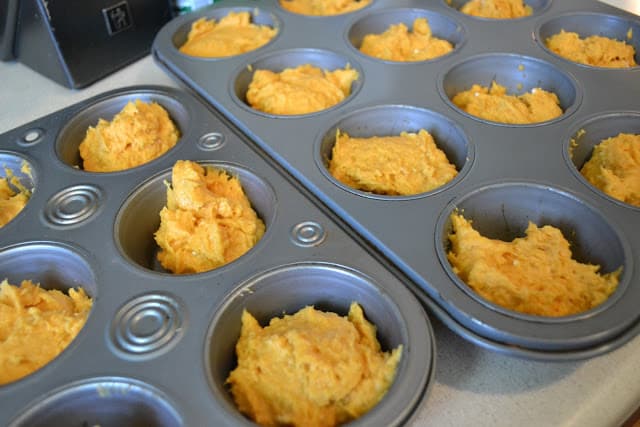 2 Ingredient Pumpkin Muffins  