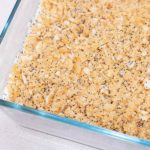 Poppy seed chicken is such a classic recipe that is incredibly easy to make. A creamy chicken casserole topped with a buttery Ritz topping and poppy seeds.