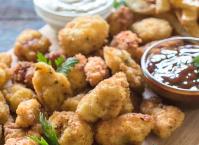 Can't get Chick-Fil-A nuggets where you're at? Give this Copycat Chick-Fil-A Chicken Nuggets recipe a try. Super tasty and yummy!