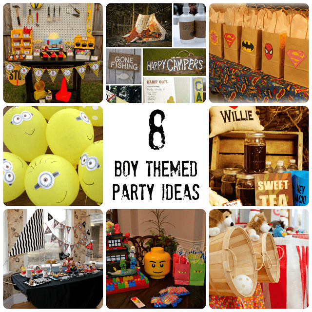 Boy Themed Birthday Party Ideas