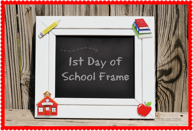 Easy DIY: First Day of School Frame