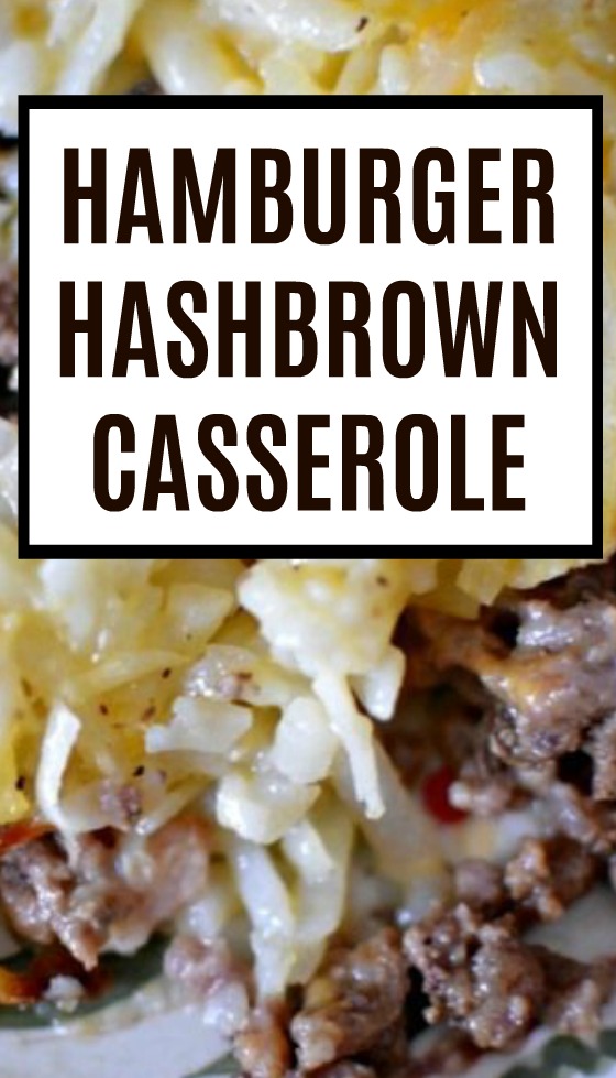 Ground Beef Hash Brown Potato Casserole Arnold Everecten