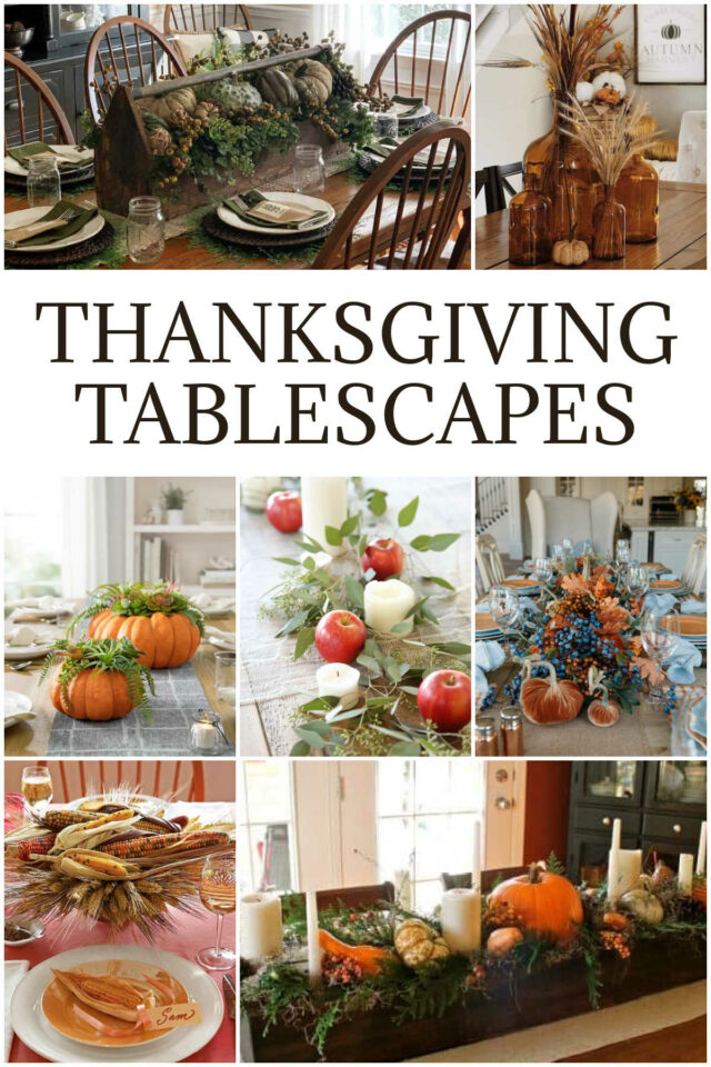 Best DIY Thanksgiving Centerpieces & Tablescapes