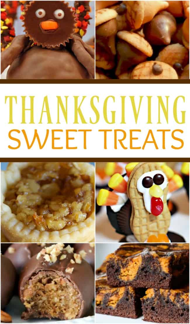 Satisfy your families sweet tooth this holiday with all of these Thanksgiving sweet treats. They will impress all of your guests.