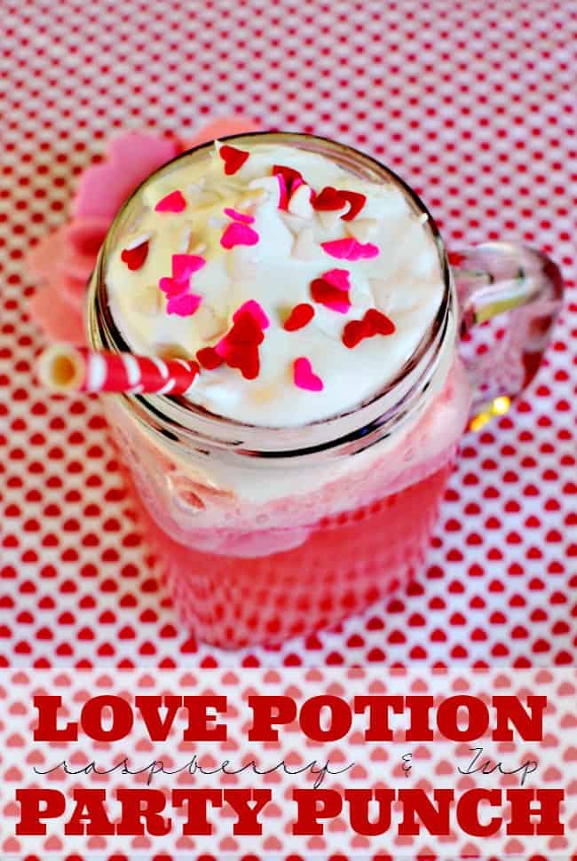 Valentine's Day Party Punch - Love Potion | Today's Creative Ideas