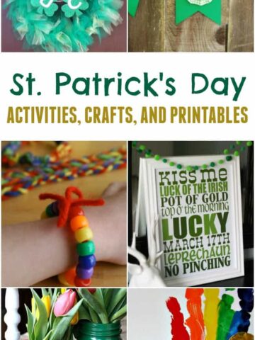 Loads of St. Patrick's Day Activities, Crafts and Printables that are easy and inexpensive ideas and inspiration for decorating for St. Patrick's Day.