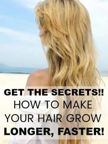 Getting your hair to grow can be fairly easy if you follow a few of these hair growth secrets, simple tips for getting long hair growth faster. #HairGrowth #HairSecrets #HairGrowthSecrets