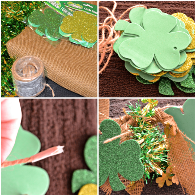 The Crafty Cob UK St Patricks Day Garland Battery 