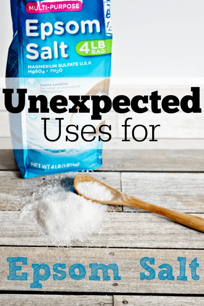Unexpected Uses for Epsom Salt