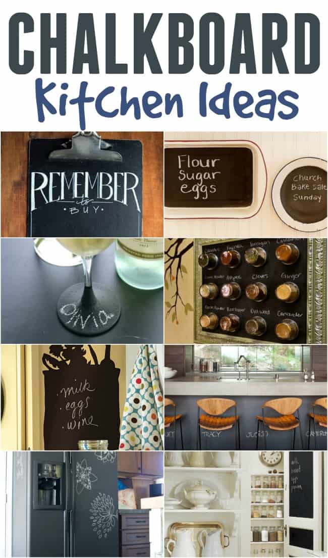 Chalkboard Ideas: In the Kitchen