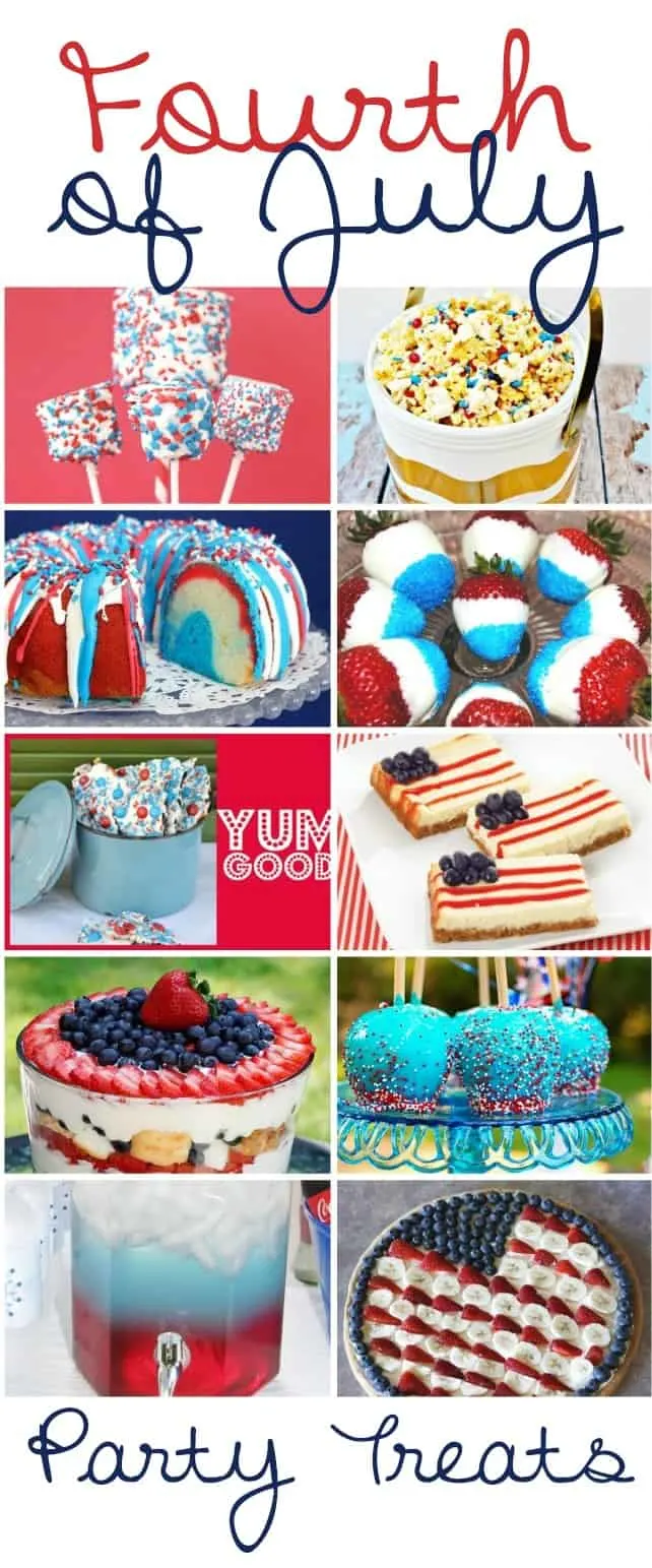 What fireworks!? These mouthwatering 4th of July party treats and dessert recipes will add a colorful and patriotic touch to any holiday table. 