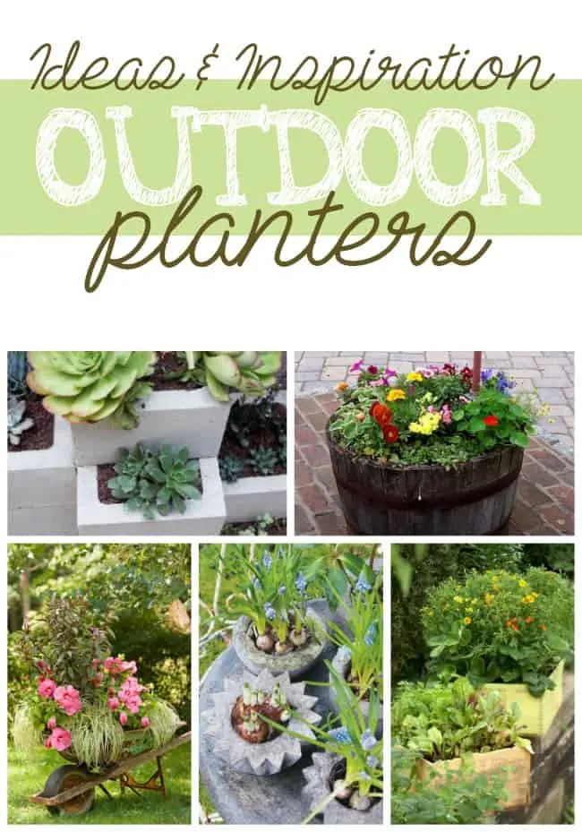 Outdoor Week: Outdoor Planters | Today's Creative Ideas