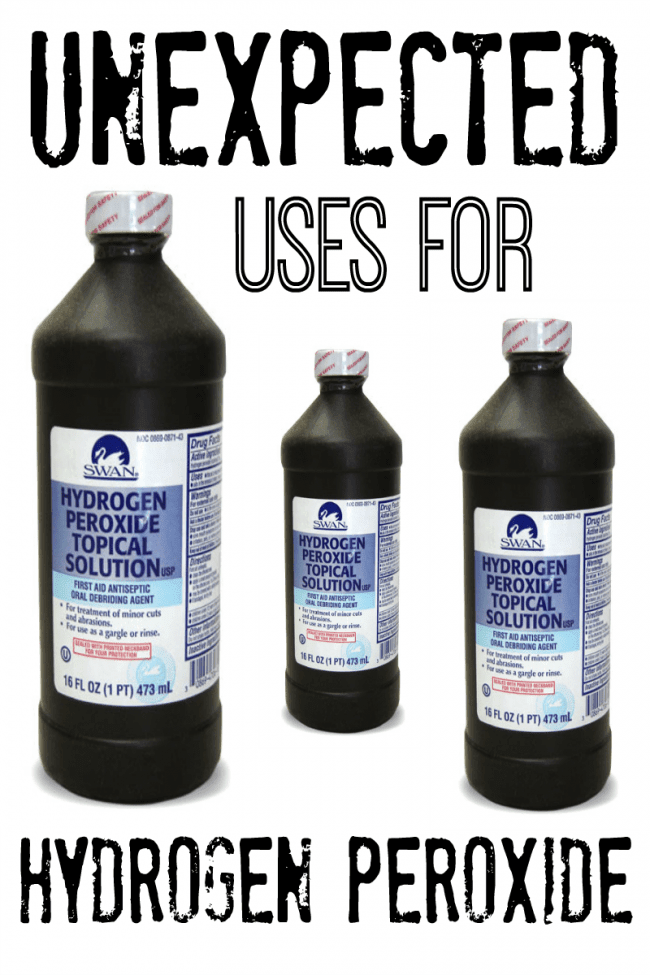 Unexpected Uses for Hydrogen Peroxide