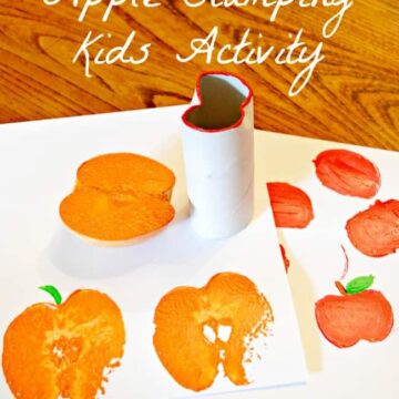 Kids Activity: Apple Stamping