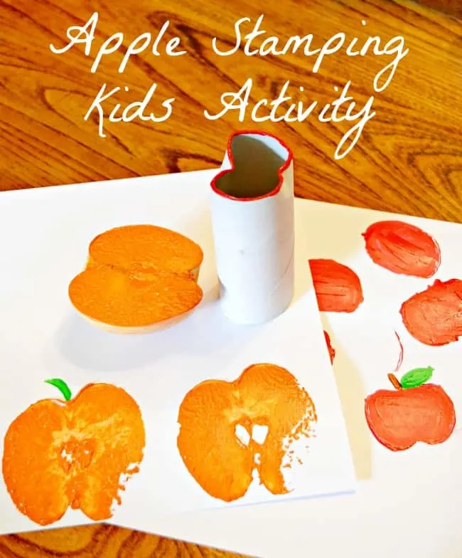 Kids Activity: Apple Stamping