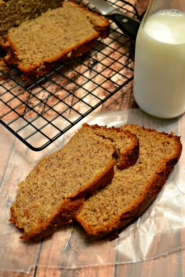 Peanut Butter Banana Bread