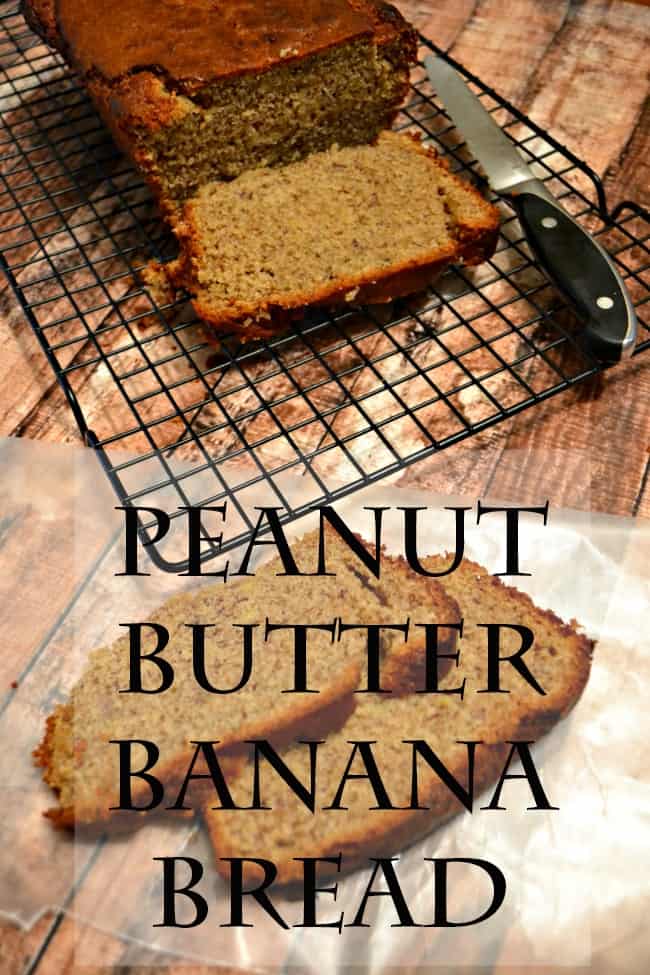 Peanut Butter Banana Bread