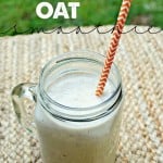 Apple Banana Oat Smoothie