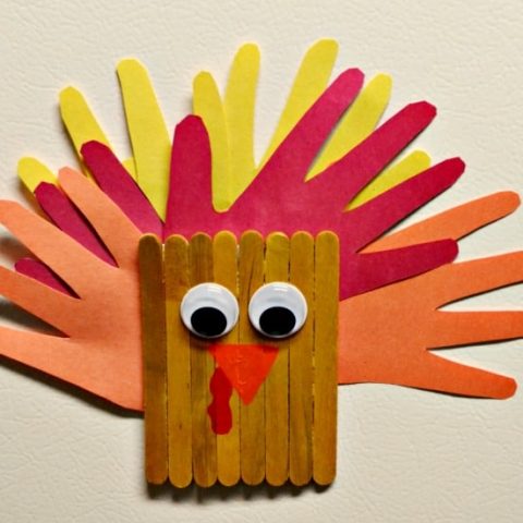 Popsicle Stick Turkey