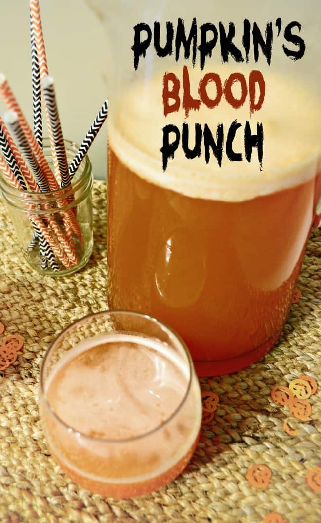 Pumpkin's Blood Halloween Punch