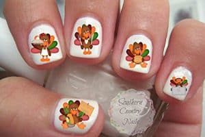 Thanksgiving Nails: 12 Beautiful Nail Art Designs - This Girl's Life Blog