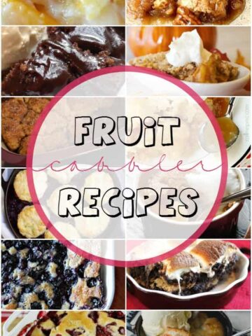 Best fruit cobbler recipes!