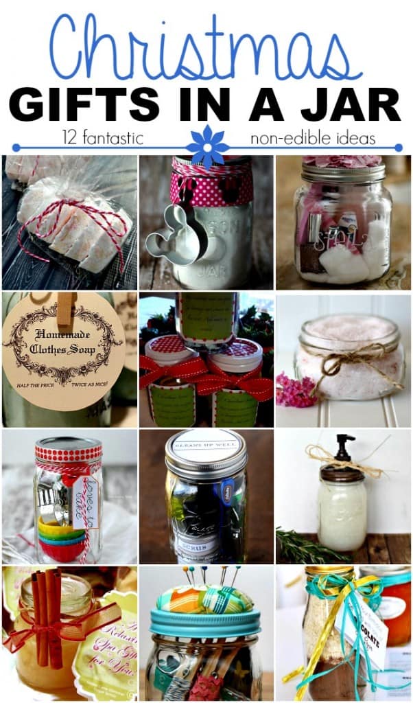 Christmas Gifts In A Jar : Non-Edible Ideas - This Girl's Life Blog