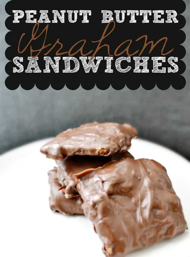 Peanut Butter Graham Sandwiches