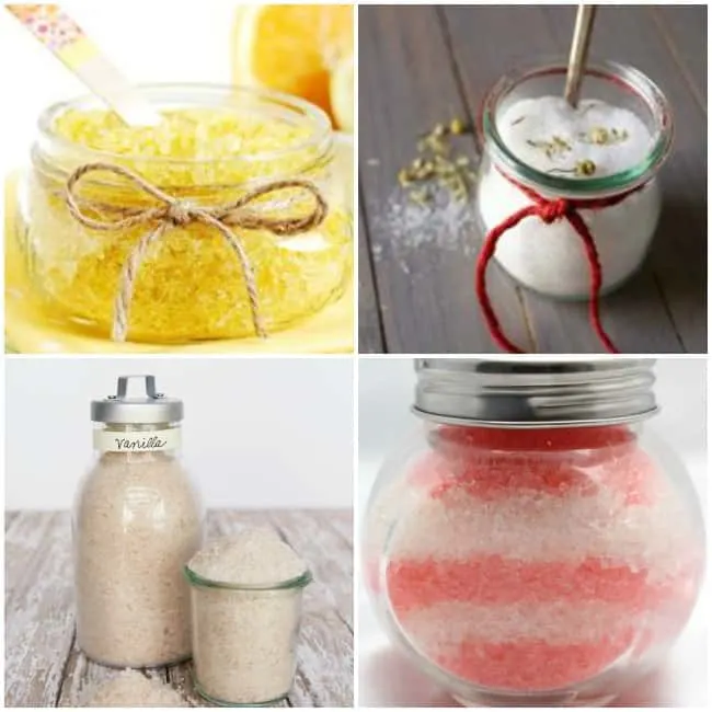 Homemade Beauty Gift Ideas: Bath Salts