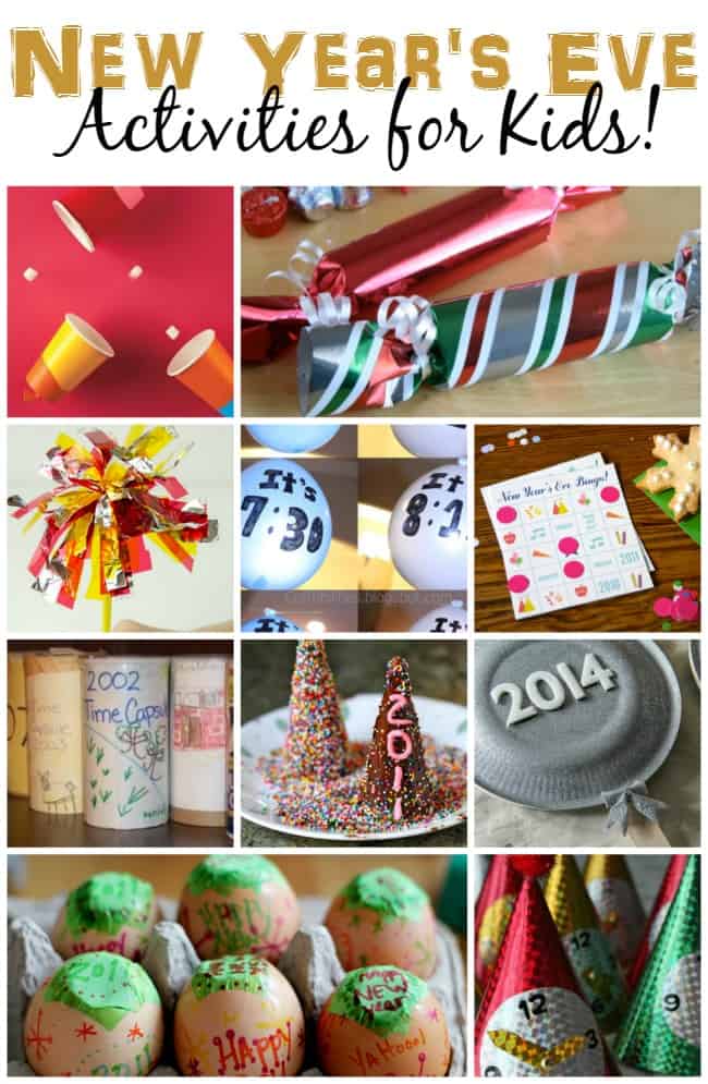 New Year's Eve Activities for Kids