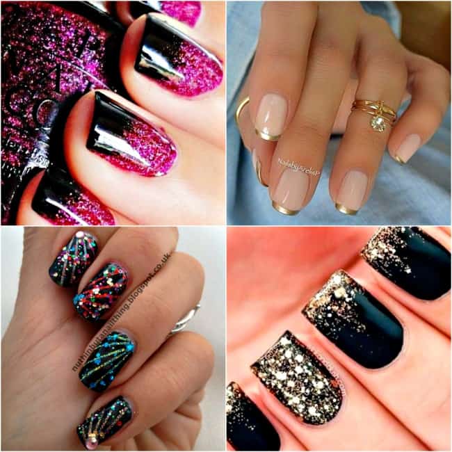 New Year's Eve Nail Art Designs