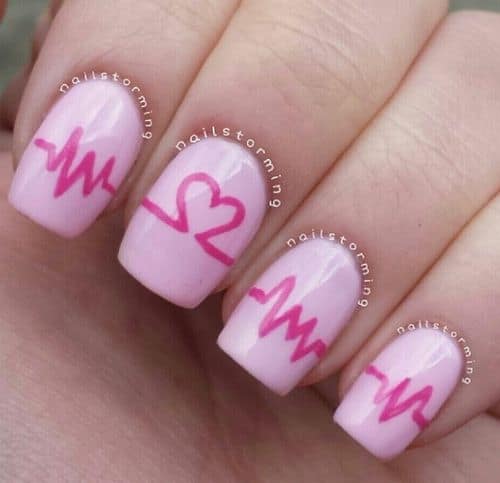 Valentines Nail Designs Cute Simple Today S Creative Ideas