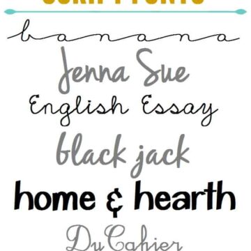 100% commercial free usage of these 8 awesome script fonts.