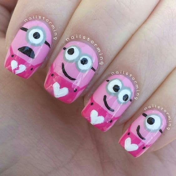 Valentines Nail Designs - Cute & Simple | Today's Creative Ideas