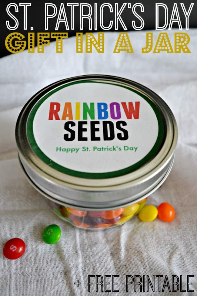 st patricks day in a jar