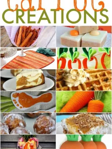 Looking for something fun to create or cook up for Easter? How about think outside the chicks and bunnies and go carrot. These carrot creations are cute, clever and delish.