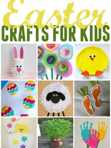 Spend some time crafting with your kids this weekend with these fun Easter crafts. All easy and simple, perfect for kids.