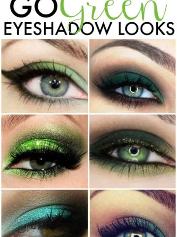 Go Green this St. Patrick's Day with one of these fun eye shadow looks.
