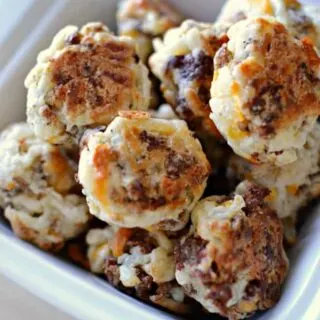 These Hash Brown Sausage Balls are the perfect bite for breakfast. They are also great for the holidays as well.