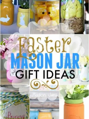 If you are looking for some fun gift ideas for Easter check out these fun mason jar ones.