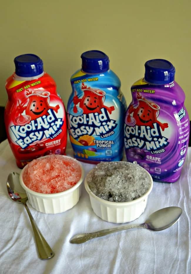 The easiest and quickest way to make snow cones right at home.