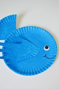 Paper Plate Fish: A Hand Print Craft