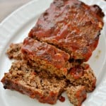This quick easy meatloaf recipe is made with just a few simple ingredients but with a whole lot of tasty flavor.
