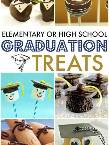Celebrate your lil grad or big grad with some of these yummy treats.