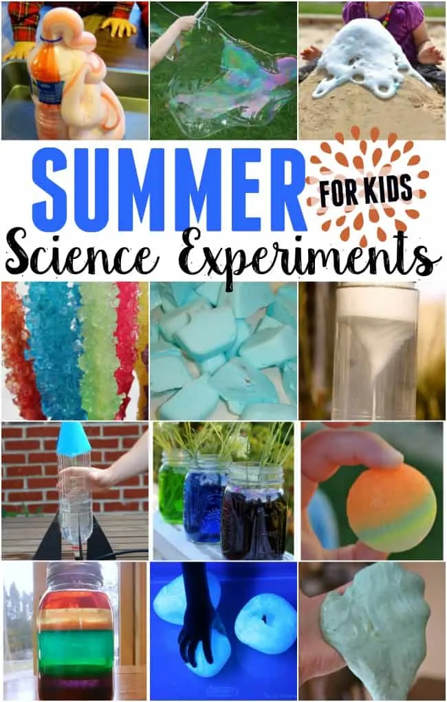 Get your lessons on this summer with these fun summer science experiments. So much fun to be had with the kids.