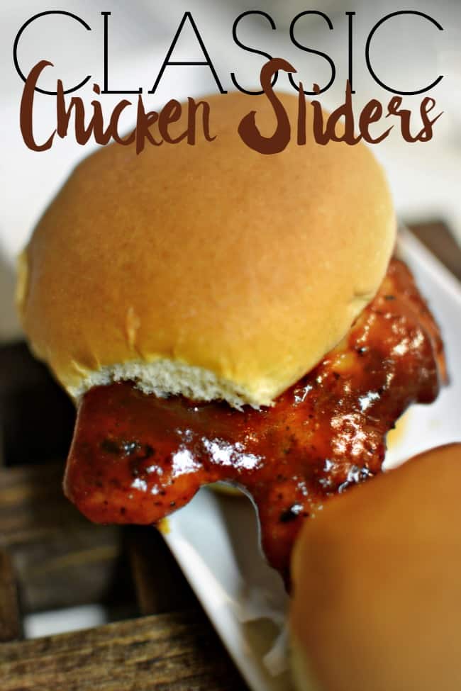 These Classic Chicken Sliders are perfect for family grill night.