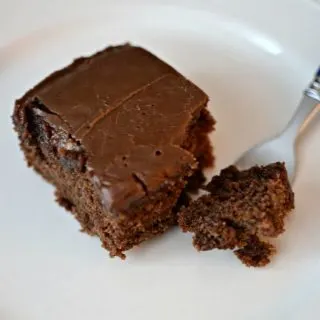 If you love the Cracker Barrel version of Coke-Cola Cake then you will love this copycat version too. A rich chocolate cake recipe that is perfect with vanilla ice cream.
