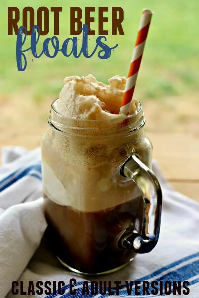 You can't have a summer without having a classic root beer float. If your an adult try out the adult version too. 