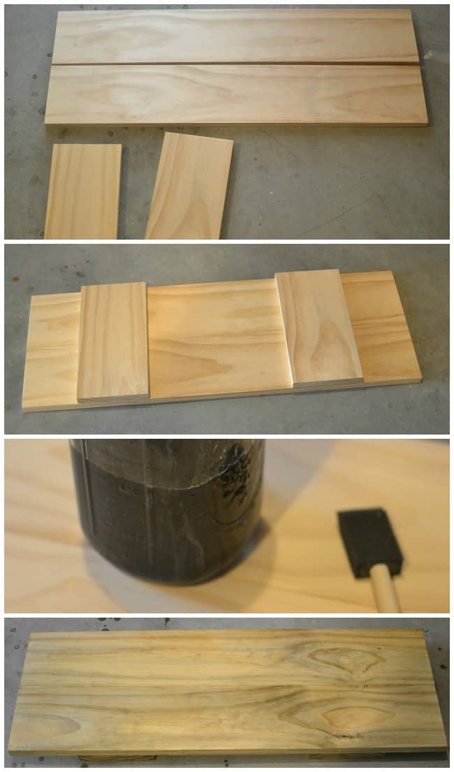 Create this DIY tub table / shelf with a spare 30 minutes and less than $15. Perfect for spa night!